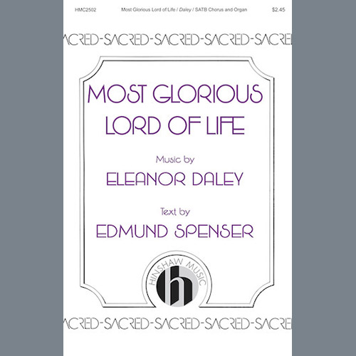Edmund Spenser, Most Glorious Lord of Life, Choral