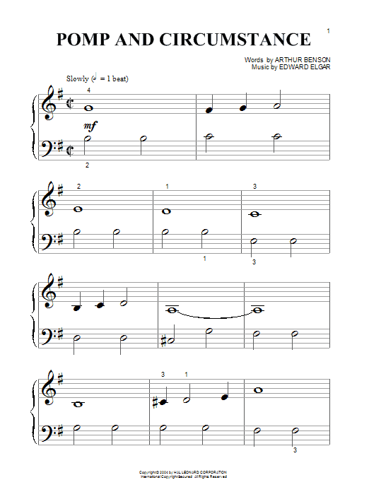 Edward Elgar Pomp And Circumstance Sheet Music Notes & Chords for Clarinet - Download or Print PDF
