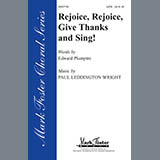 Download Edward Plumptre Rejoice, Rejoice, Give Thanks And Sing! sheet music and printable PDF music notes