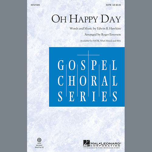 Edwin R. Hawkins, Oh Happy Day (arr. Roger Emerson), 3-Part Mixed