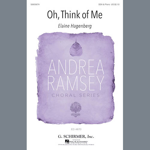 Elaine Hagenberg, Oh, Think Of Me, SSA