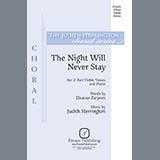 Download Eleanor Farjeon and Judith Herrington The Night Will Never Stay sheet music and printable PDF music notes