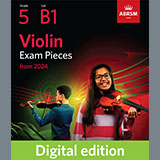 Download Elfrida Andrée Romance (Grade 5, B1, from the ABRSM Violin Syllabus from 2024) sheet music and printable PDF music notes