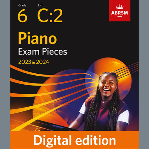 Elissa Milne, Indigo Moon (Grade 6, list C2, from the ABRSM Piano Syllabus 2023 & 2024), Piano Solo