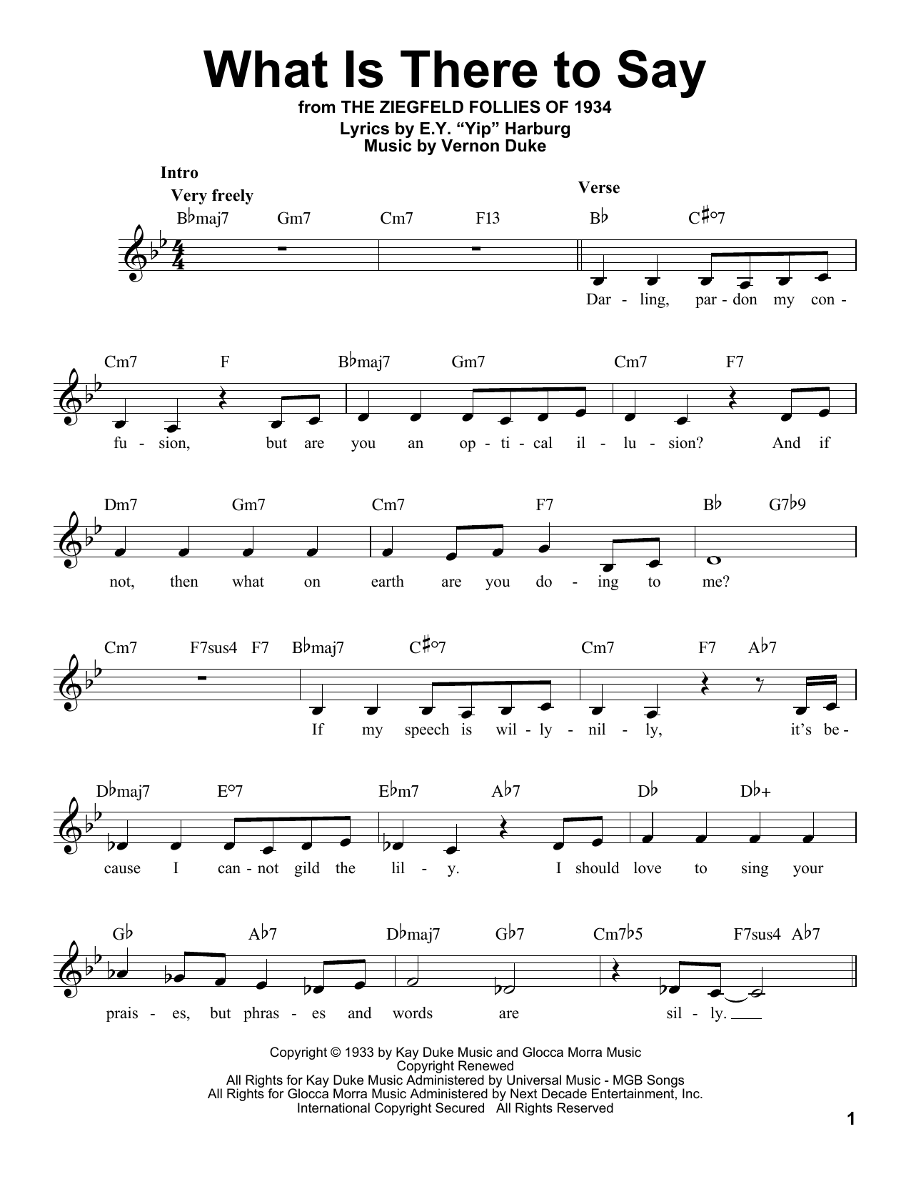 Preview Ella Fitzgerald What Is There To Say Jazz sheet music, notes and chords for Voice, SKU: 183354 What Is There To Say sheet music