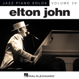 Download Elton John Blue Eyes [Jazz version] (arr. Brent Edstrom) sheet music and printable PDF music notes