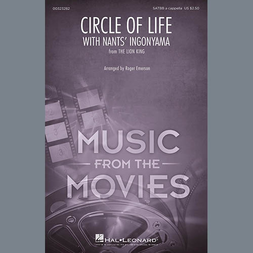 Elton John, Circle Of Life (with Nants' Ingonyama) (from The Lion King) (arr. Roger Emerson), SATB Choir