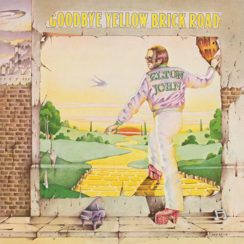 Elton John, Goodbye Yellow Brick Road, Piano, Vocal & Guitar (Right-Hand Melody)