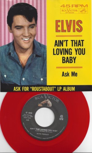 Elvis Presley, Ain't That Loving You, Baby, Piano, Vocal & Guitar (Right-Hand Melody)