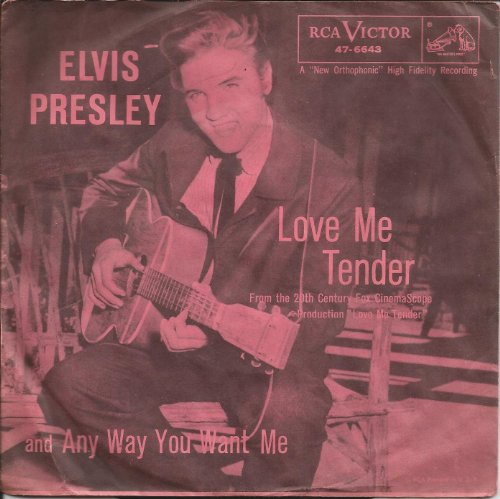 Elvis Presley, Any Way You Want Me, Piano, Vocal & Guitar (Right-Hand Melody)