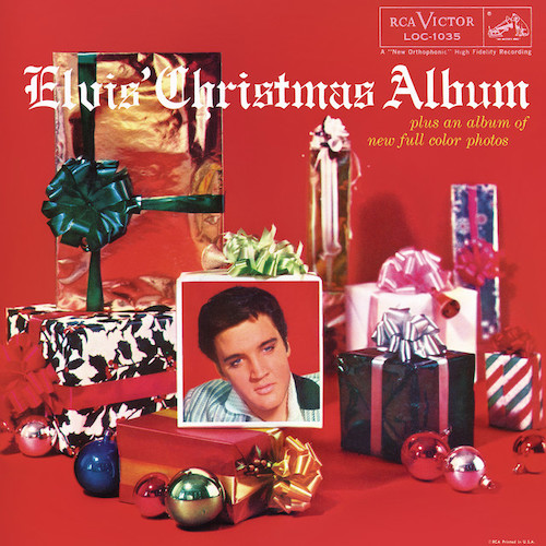 Elvis Presley, Blue Christmas, Melody Line, Lyrics & Chords