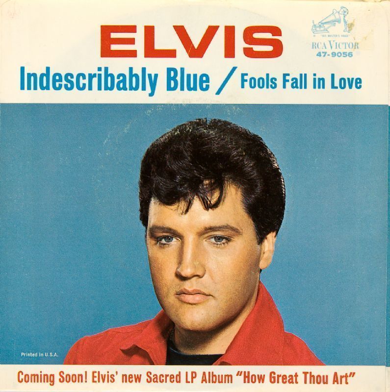 Elvis Presley, Fools Fall In Love, Piano, Vocal & Guitar (Right-Hand Melody)