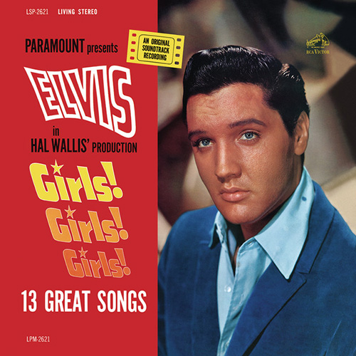 Elvis Presley, I Don't Want To, Piano, Vocal & Guitar (Right-Hand Melody)