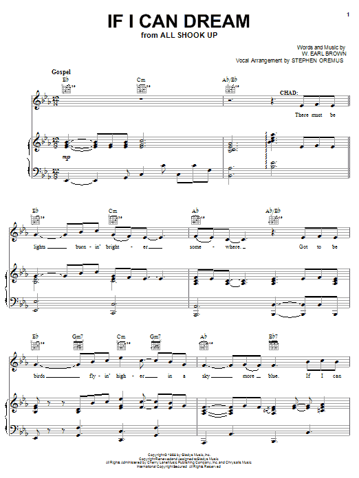 Elvis Presley If I Can Dream Sheet Music Notes & Chords for Easy Guitar - Download or Print PDF