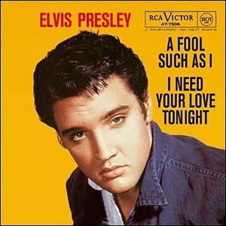 Elvis Presley, (Now And Then There's) A Fool Such As I, Piano Chords/Lyrics
