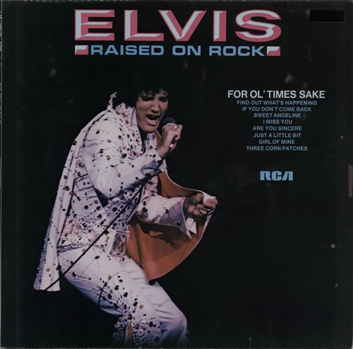 Elvis Presley, Raised On Rock, Piano, Vocal & Guitar (Right-Hand Melody)