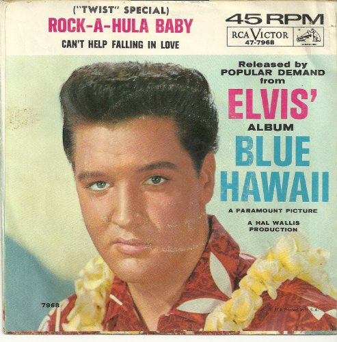 Elvis Presley, Rock-A-Hula Baby, Piano, Vocal & Guitar (Right-Hand Melody)