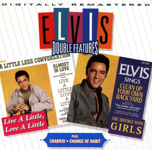 Elvis Presley, A Little Less Conversation, Piano, Vocal & Guitar (Right-Hand Melody)