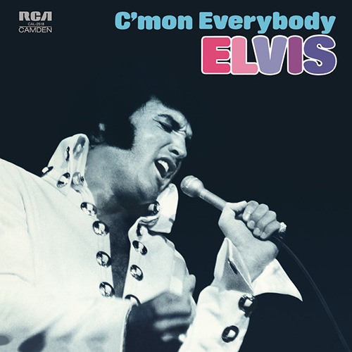 Elvis Presley, C'mon Everybody, Piano, Vocal & Guitar (Right-Hand Melody)