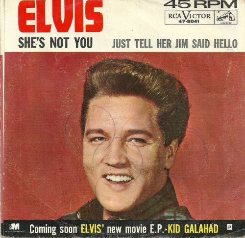 Elvis Presley Elvis Presley, She's Not You, Easy Piano