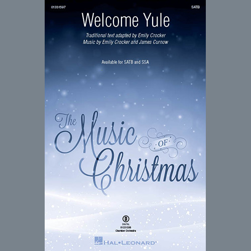 Emily Crocker and James Curnow, Welcome Yule, SSA Choir