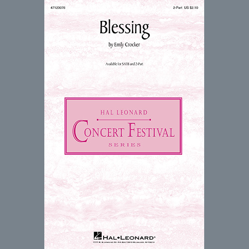 Emily Crocker, Blessing, SATB Choir