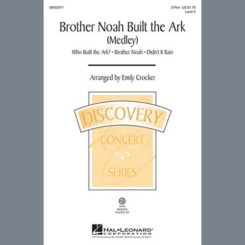 Emily Crocker, Brother Noah Built The Ark, 2-Part Choir