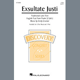 Download Emily Crocker Exsultate Justi sheet music and printable PDF music notes