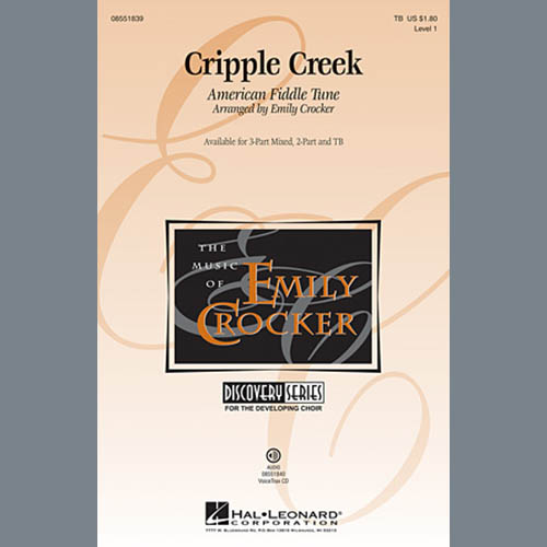 Download Emily Crocker Cripple Creek sheet music and printable PDF music notes