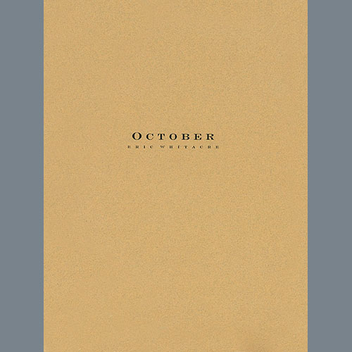 Eric Whitacre, October - Full Score (arr. Paul Lavender), Orchestra