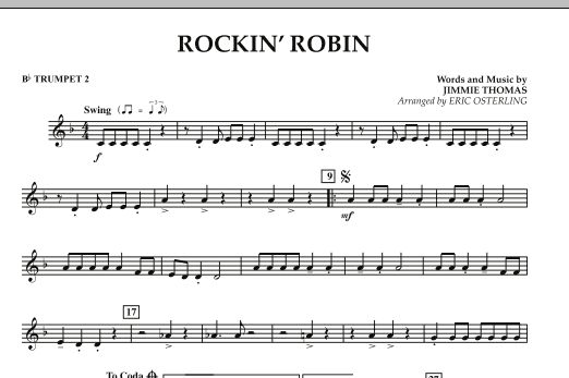 Rockin' Robin - Bb Trumpet 2 sheet music