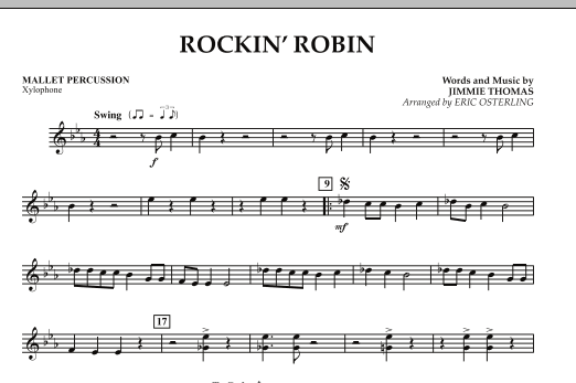 Rockin' Robin - Mallet Percussion sheet music