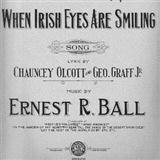 Download Ernest R. Ball When Irish Eyes Are Smiling sheet music and printable PDF music notes