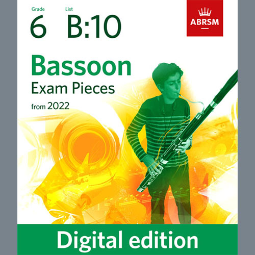 Download Errollyn Wallen Miriam, Miriam (Grade 6 List B10 from the ABRSM Bassoon syllabus from 2022) sheet music and printable PDF music notes