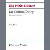 Download Esa-Pekka Salonen Stockholm Diary (Study Score) sheet music and printable PDF music notes
