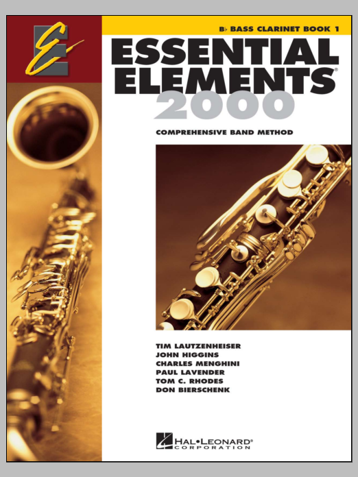 Various Essential Elements 2000 Book 1 For Bb Bass Clarinet Book
