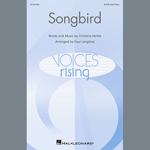Eva Cassidy, Songbird (arr. Paul Langford), SATB Choir