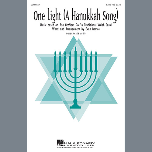 Evan Ramos, One Light (A Hanukkah Song), TTBB