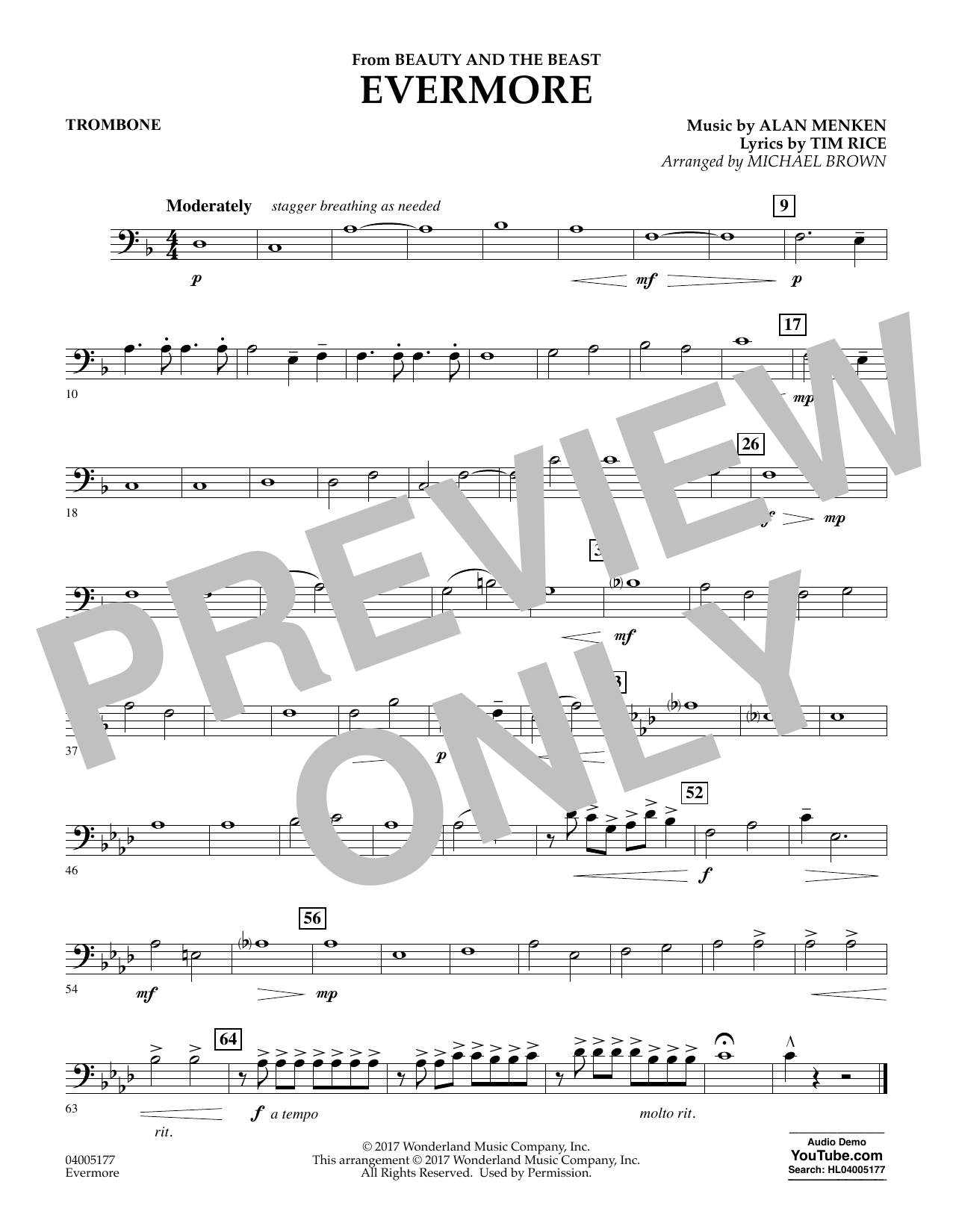 Evermore Beauty And The Beast Score