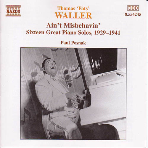 Fats Waller Fats Waller, Clothes Line Ballet, Piano Solo