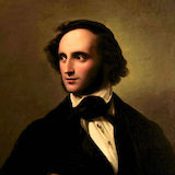 Download Felix Mendelssohn Bartholdy Piano agitato sheet music and printable PDF music notes