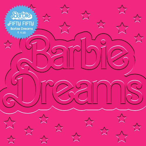FIFTY FIFTY, Barbie Dreams (from Barbie) (feat. Kaliii), Piano, Vocal & Guitar Chords (Right-Hand Melody)