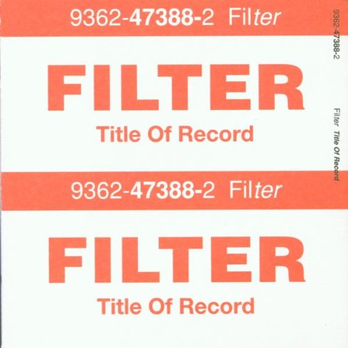Filter, Cancer, Guitar Tab