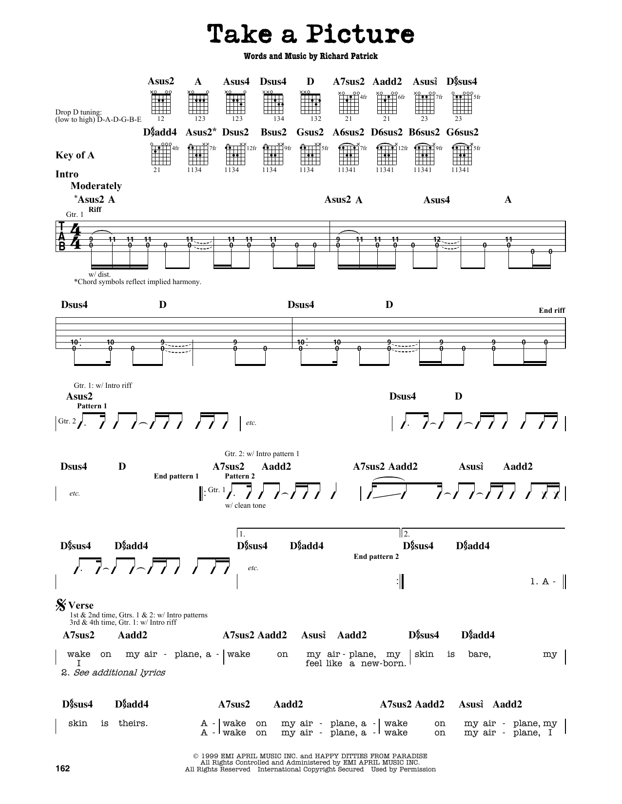 Filter Take A Picture Sheet Music Notes & Chords for Guitar Lead Sheet - Download or Print PDF