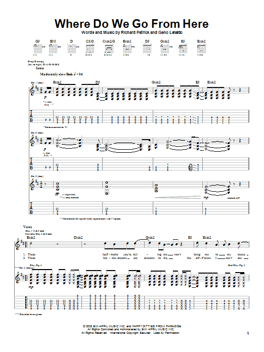 Filter Where Do We Go From Here Sheet Music Notes & Chords for Guitar Tab - Download or Print PDF Filter Where Do We Go From Here Sheet Music Notes & Chords for Guitar Tab - Download or Print PDF