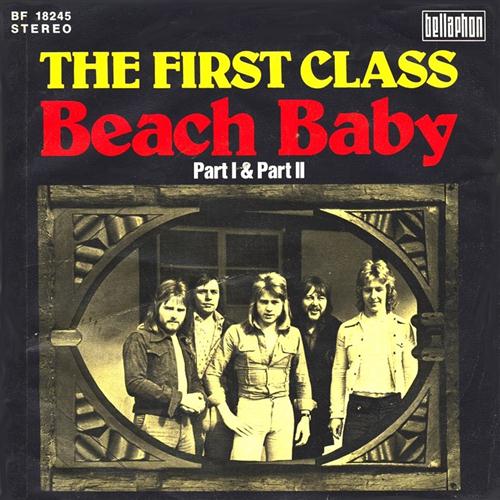 First Class, Beach Baby, Piano, Vocal & Guitar (Right-Hand Melody)