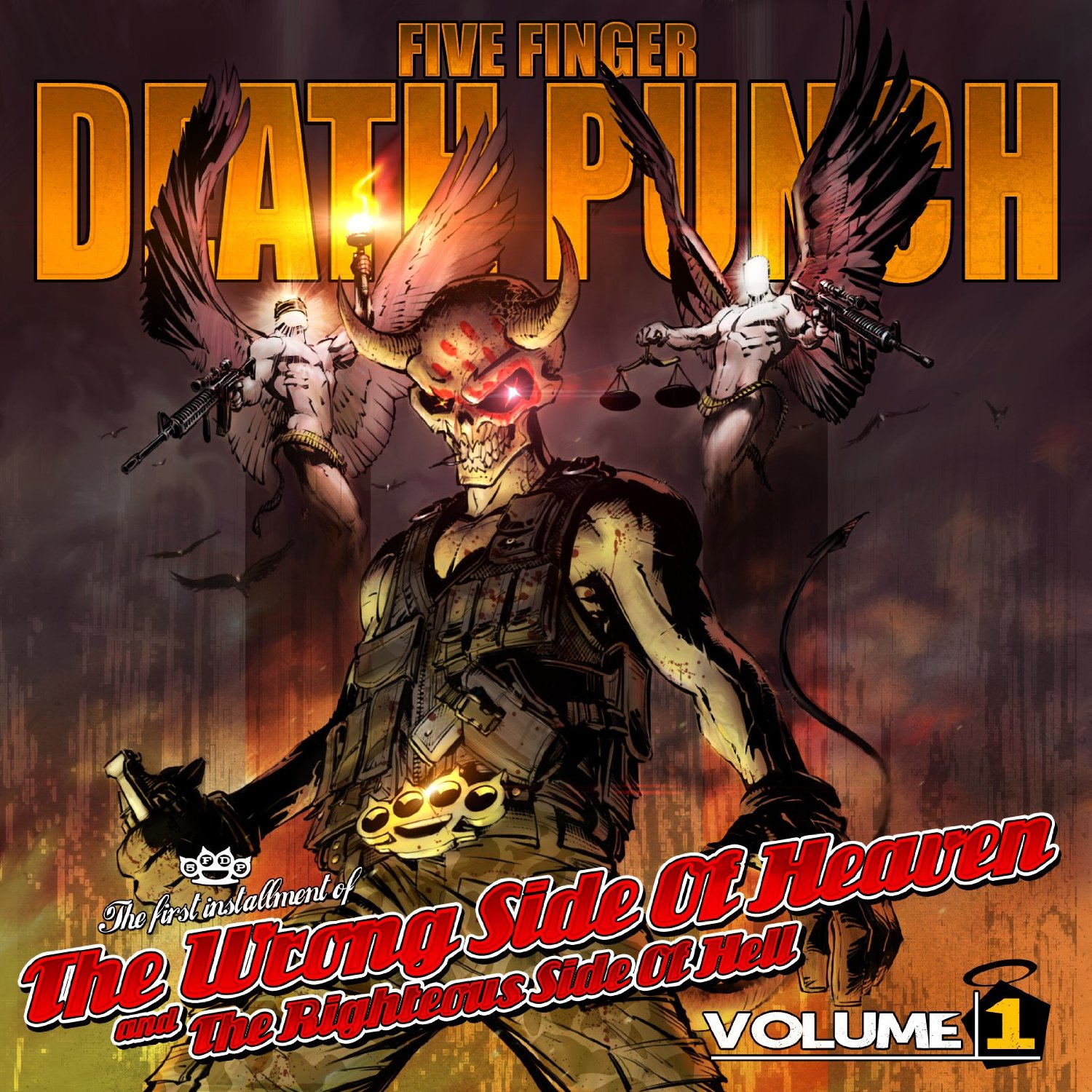 Five Finger Death Punch, Burn MF, Guitar Tab