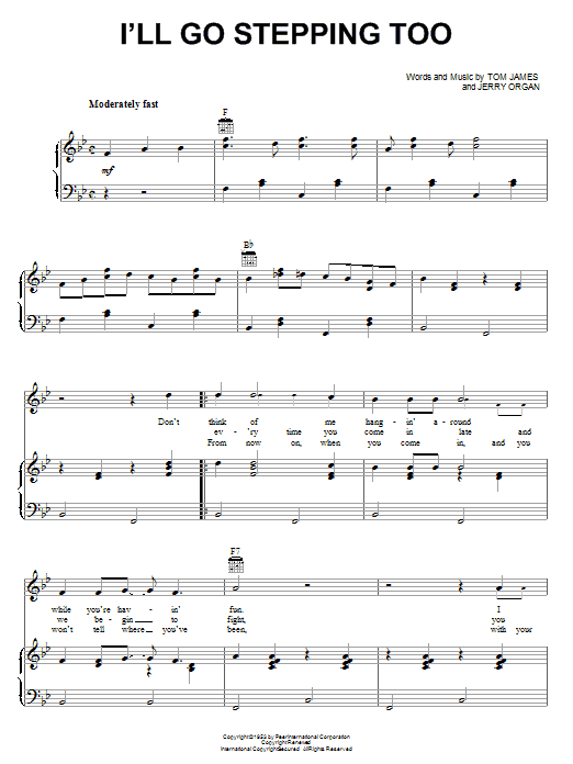 Preview Flatt & Scruggs I'll Go Stepping Too Folk sheet music, notes and chords for Guitar Tab, SKU: 83129 I'll Go Stepping Too sheet music