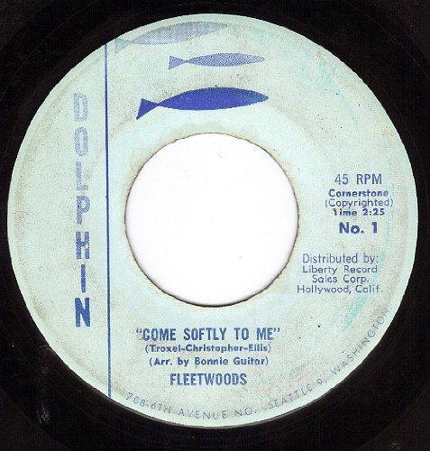 Fleetwoods Fleetwoods, Come Softly To Me, Piano, Vocal & Guitar (Right-Hand Melody)