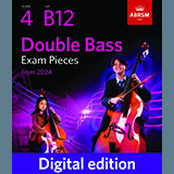 Download Florence Anna Maunders Siciliano (Grade 4, B12, from the ABRSM Double Bass Syllabus from 2024) sheet music and printable PDF music notes